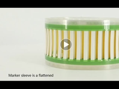 Yüksek sıcaklık, ısı küçülebilir kimlik kolları küçülme oranı 2:1