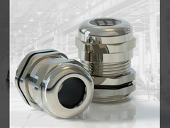 Nikel kaplamalı tunç kablo bezi IP68 Su geçirmez bağlantı