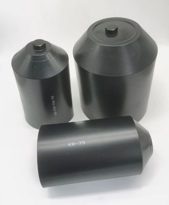 RoHS Siyah İzole edilmiş Isı Küçültücü Tel Kapağı 10mm 160mm