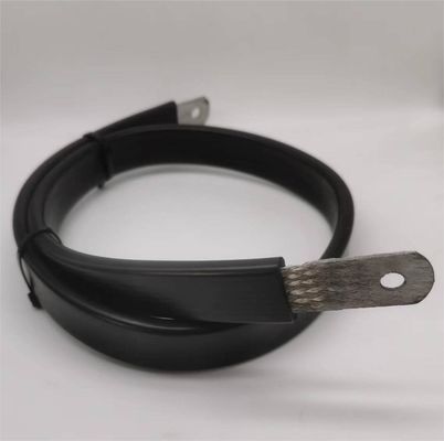 Yassı Esnek Elektrikli Bakır Pürüzlü Bağlantılar Yüksek Sıcaklığa Direnci