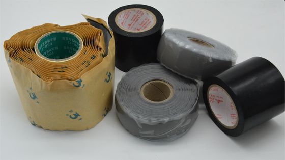 Kırılma sırasında % 200 uzanma Elektrikli küçülme sargı bantı RoHs