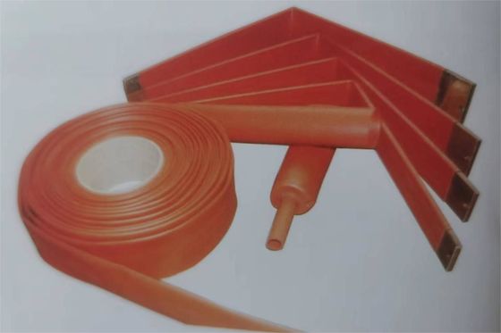 Orta Voltajlı Çapraz Bağlı Polyolefin Busbar Isı Kısaltma Tüp İzole Tüp