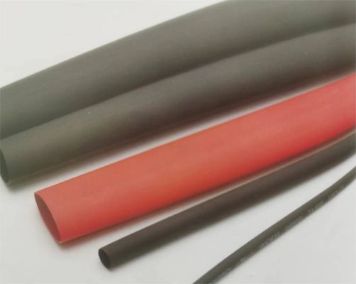 Çift Duvarlı Yapıştırıcı Kaplı Isı Küçültü Polyolefin Tüpleri 4:1 Küçütme oranı ile
