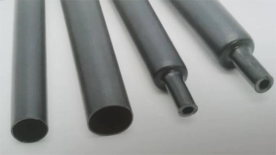 Anti UV Orta Duvar Yapıştırıcı Kaplı Sıcak Kırılabilir Tüpler Çapraz Bağlı Polyolefin