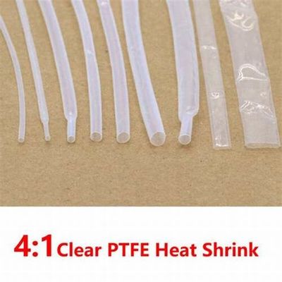 Korrozyona Karşı PTFE  Sıcaklık Küçürme Tüpleri için Yüksek Performans