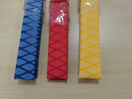 30mm Yüksek Esneklik Renkli Kayma Dayanıklı Yaka Bantı Kaymaz Sıcaklık Küçültme Yumruk Tüp Badminton Raketi İçin