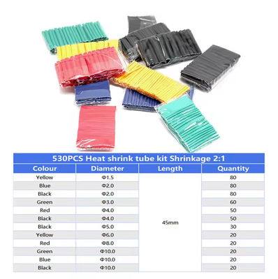 Özelleştirilebilir Kit Küçük Paket Esnek Isı Kısaltıcı Kolye