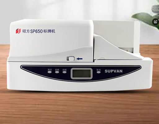SP 650 PVC Etiket Yazıcı Otomatik Sürekli Giriş Telekom Güç Kablosu Listesi Yazıcı