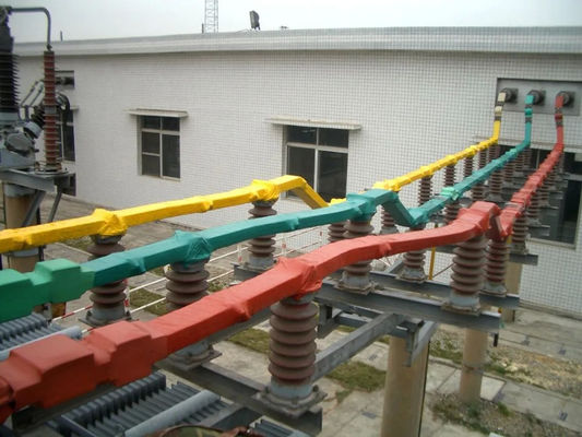 Busbar Orta Voltaj Çapraz Bağlı Polyolefin Tüpleme Isıtma Tüpü