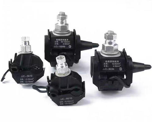 1KV Yüksek Düşük Voltajlı Kablo Splitter Kablo İzolasyon Piercing Bağlayıcıları JJC-2-95 Peeling Piercing Clamp Yok
