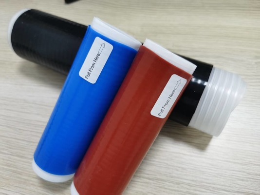 Elektrik Kablo İzolasyonu için 55mm Silikon Kauçuk Soğuk Büzüşmeli Tüp